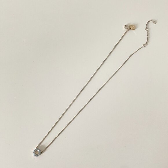 Rhinestone Circle Necklace - Picture 2 of 2